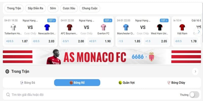 Cá cược thể thao không hạn chế tại nhà cái VNBET Cá cược thể thao không hạn chế tại nhà cái VNBET